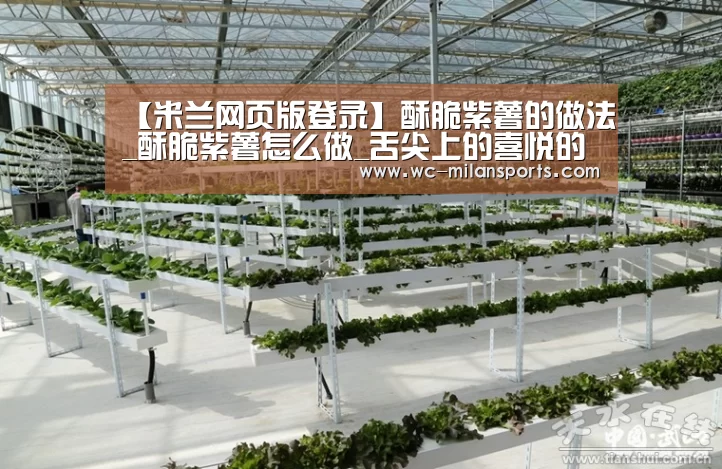 【米兰网页版登录】酥脆紫薯的做法_酥脆紫薯怎么做_舌尖上的喜悦的菜谱(图3) 米兰体育app
